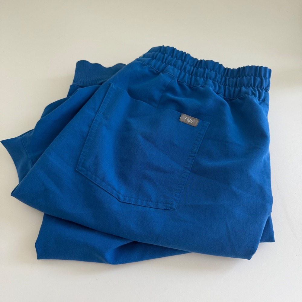 Figs‎ Uman Jogger Scrub Pants Women's XXL Royal blue nursing healthcare